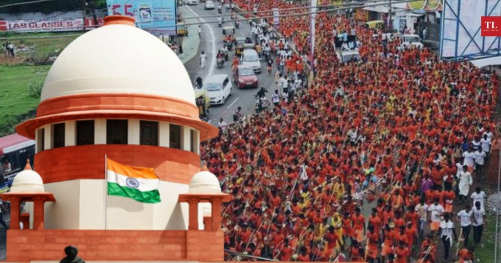 Sc Takes Suo Motu Cognisance Of Up Govt Decision To Allow Kanwar Yatra Issues Notice To Centre 