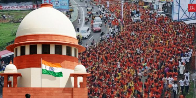 SC takes suo motu cognisance of UP govt decision to allow Kanwar Yatra; issues notice to Centre, UP